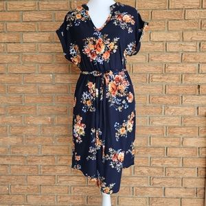 No boundaries floral t-shirt dress